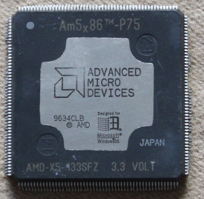 Am5x86-P75 [AMD-X5-155SFZ QFP]