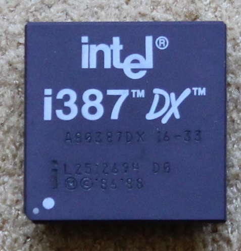 i80387 DX-16-33