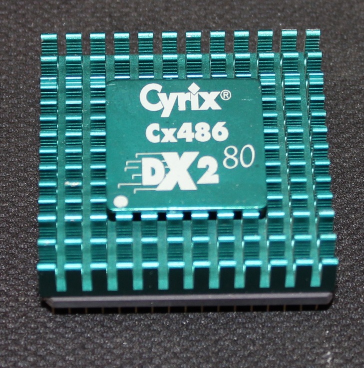 Cyrix Cx486 DX2-80 [w/heatsink]