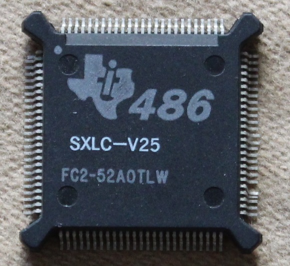 Ti 486 SXLC-V25 [QFP]
