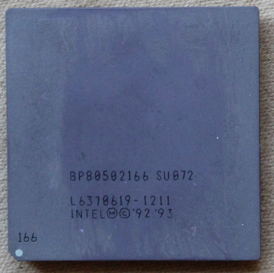 Pentium 166 SU072 [NO ICOMP]
