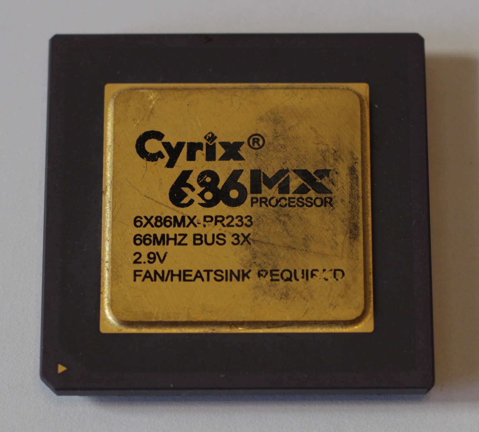 Cyrix 6x86MX-PR233 [rare print]