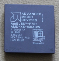 Am5x86-P75+ AMD-X5-150ADW