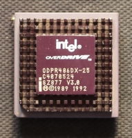 Intel Overdrive ODPR486DX-25 SZ877