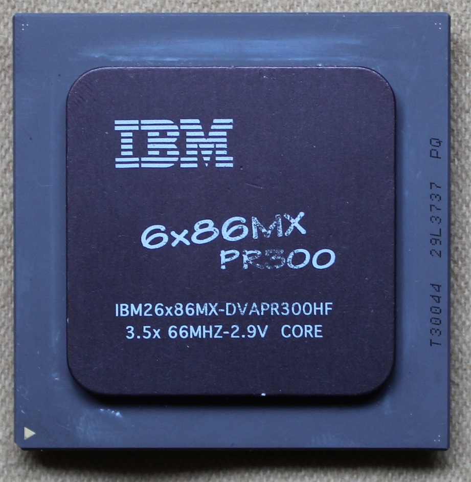 IBM 6x86MX PR300 [2.9V dup1]