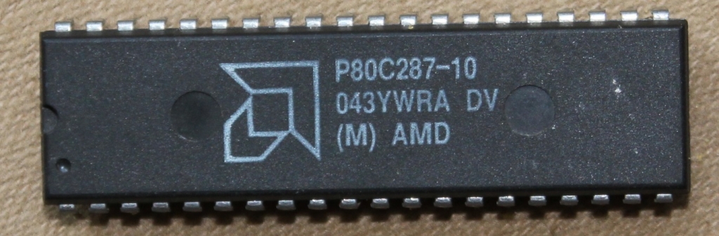 AMD P80C287-10