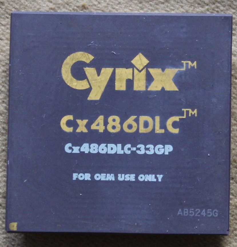 Cyrix Cx486DLC-33GP