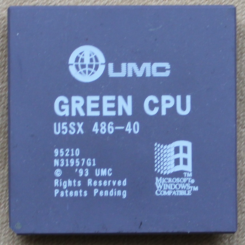 UMC GREEN U5SX 486-40