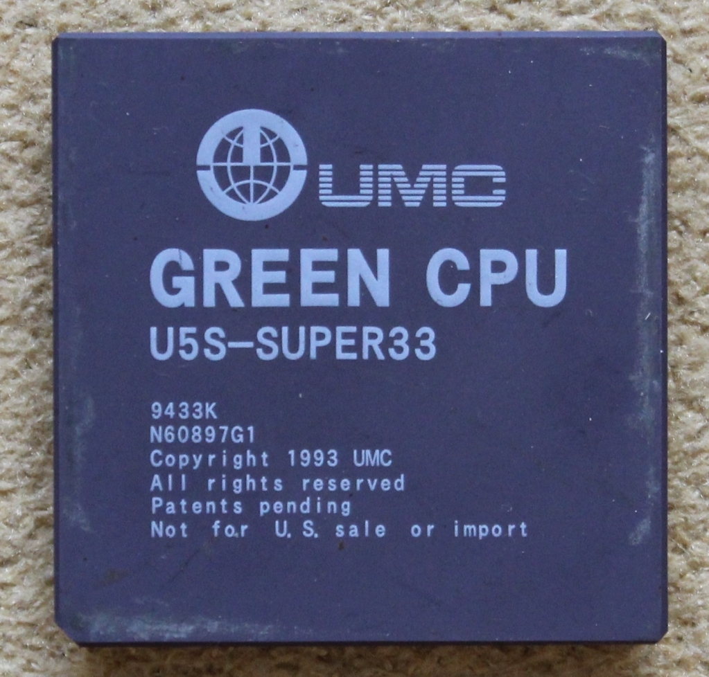 UMC GREEN U5S-SUPER33