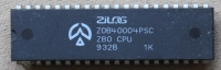 ZILOG Z80 CPU