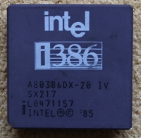 i80386 DX-20 SX217