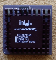 Intel OverDRIVE DX4-100 SZ959 Violet