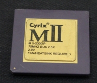 Cyrix MII-233GP [75MHz bus]