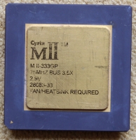 Cyrix MII-333GP [small logo]